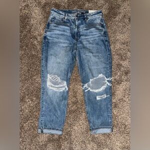 American Eagle Strigid Mom Jeans Size 12 Short NWT
